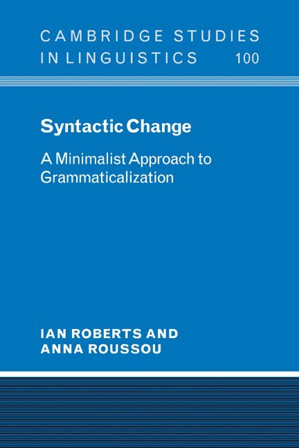 Syntactic Change 1