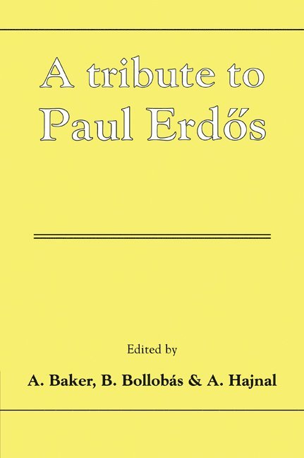 A Tribute to Paul Erdos 1