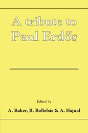 A Tribute to Paul Erdos 1