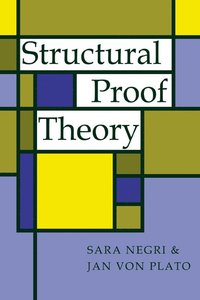 bokomslag Structural Proof Theory