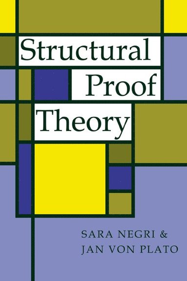 bokomslag Structural Proof Theory