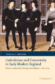Catholicism and Community in Early Modern England 1