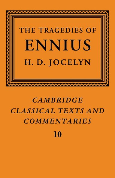 bokomslag The Tragedies of Ennius