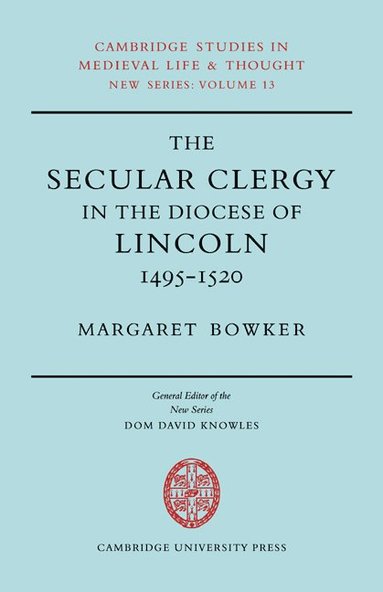 bokomslag Secular Clergy Diocese Lincoln