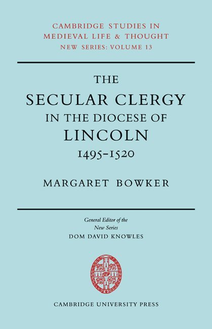 Secular Clergy Diocese Lincoln