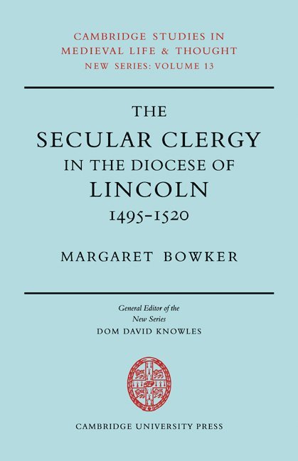 Secular Clergy Diocese Lincoln 1