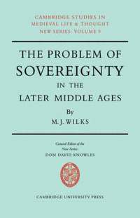 bokomslag The Problem of Sovereignty in the Later Middle Ages