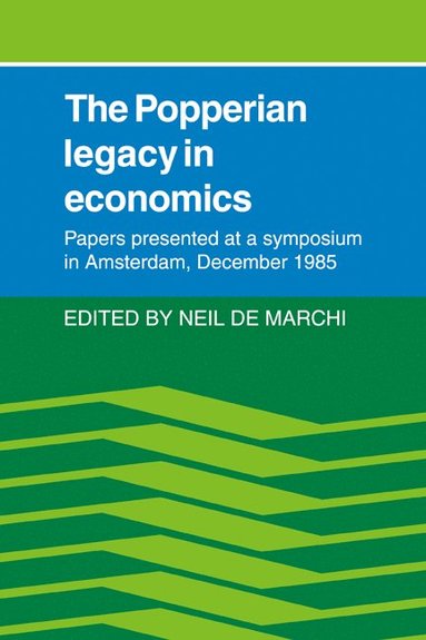bokomslag The Popperian Legacy in Economics