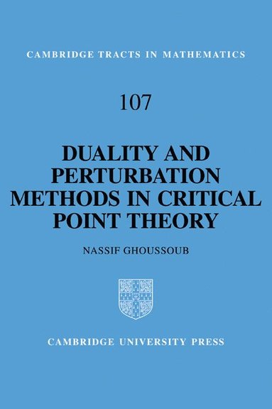 bokomslag Duality and Perturbation Methods in Critical Point Theory