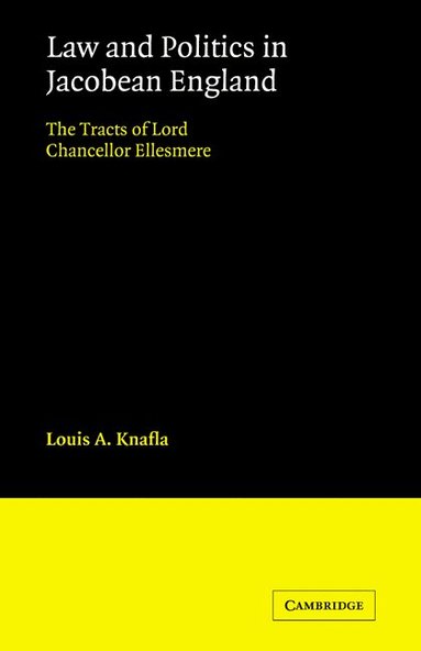 bokomslag Law and Politics in Jacobean England