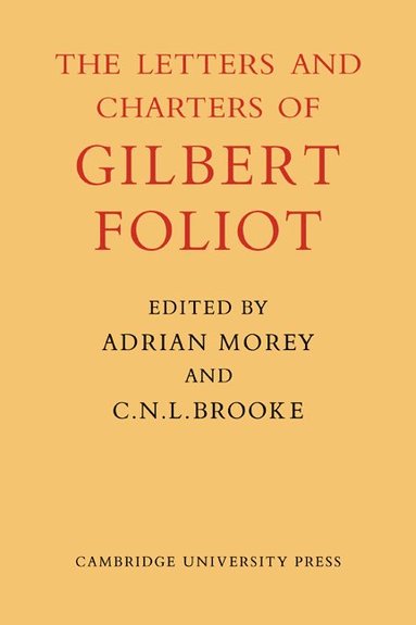 bokomslag Gilbert Foliot and His Letters