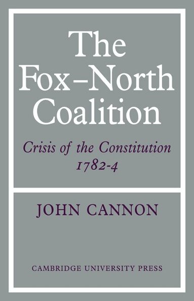 John Cannon - The Fox-North Coalition, Häftad