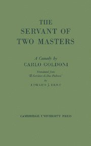 Carlo Goldoni, Goldoni - Servant of Two Masters, Häftad