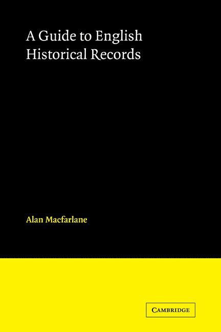 English Historical Records 1