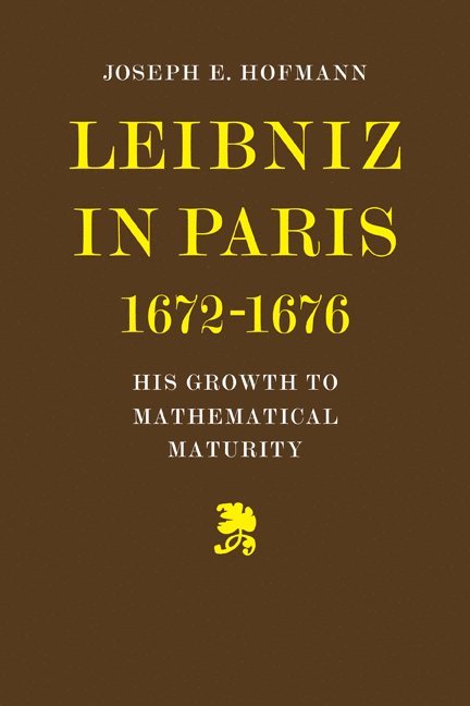 Leibniz in Paris 1672-1676 1