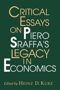 bokomslag Critical Essays on Piero Sraffa's Legacy in Economics