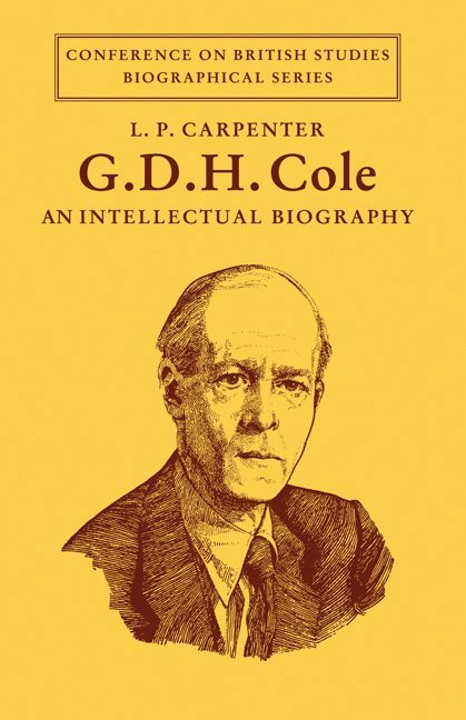 G. D. H. Cole 1