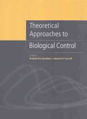 Bradford A. Hawkins, Howard V. Cornell - Theoretical Approaches to Biological Control, Häftad