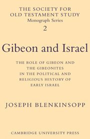 Gibeon and Israel