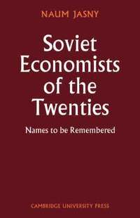 bokomslag Soviet Economists of the Twenties