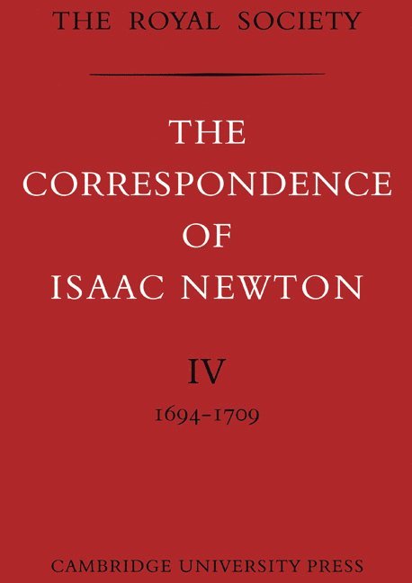 The Correspondence of Isaac Newton 1