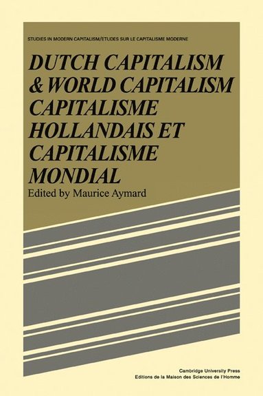 bokomslag Dutch Capital and World Capitalism