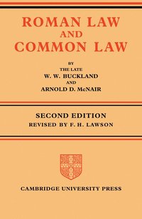 bokomslag Roman Law and Common Law