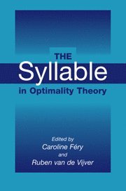 The Syllable in Optimality Theory 1