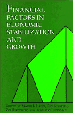 bokomslag Financial Factors in Economic Stabilization and Growth