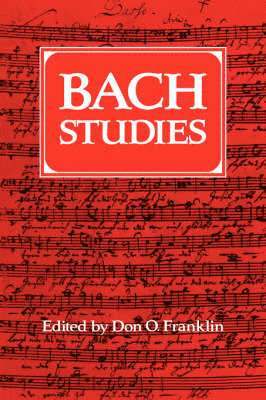 Don O. Franklin, Don O. Franklin - Bach Studies, Häftad