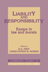 bokomslag Liability and Responsibility