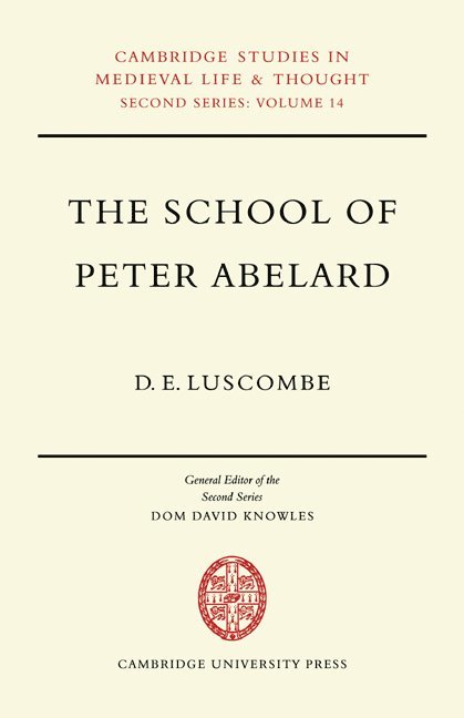 The School of Peter Abelard 1