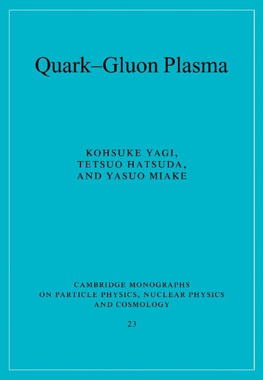 Kohsuke Yagi, Tetsuo Hatsuda, Yasuo Miake - Quark-Gluon Plasma, Häftad