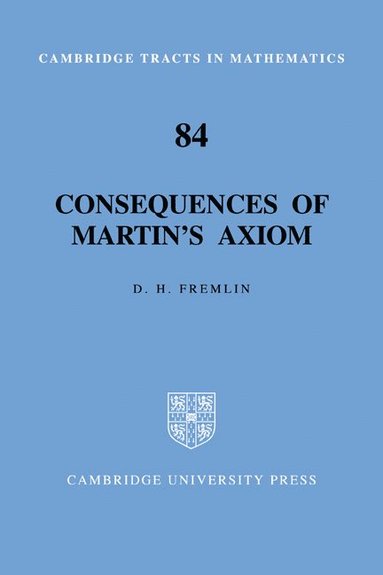 bokomslag Consequences of Martin's Axiom