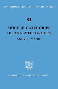 bokomslag Module Categories of Analytic Groups
