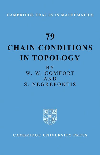 Chain Conditions in Topology 1