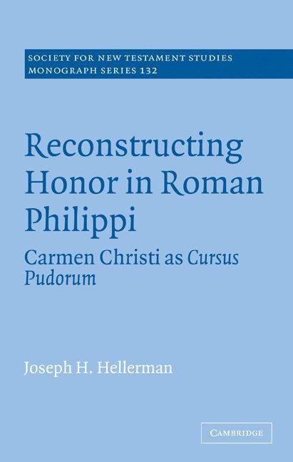 Reconstructing Honor in Roman Philippi 1