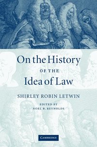 bokomslag On the History of the Idea of Law