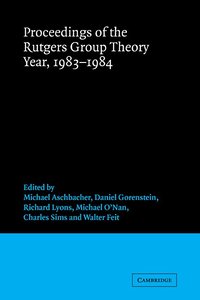 bokomslag Proceedings of the Rutgers Group Theory Year, 1983-1984