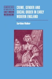 bokomslag Crime, Gender and Social Order in Early Modern England