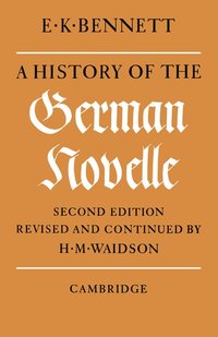 bokomslag A History of the German Novelle
