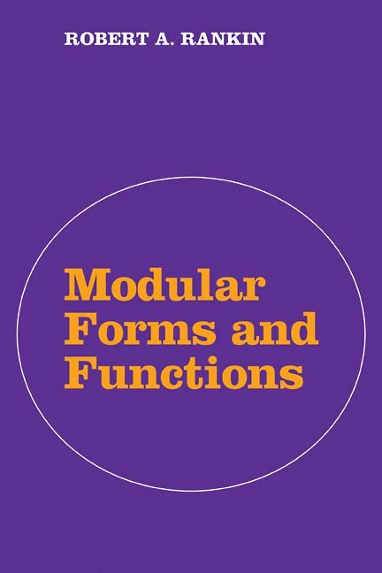 Modular Forms and Functions 1