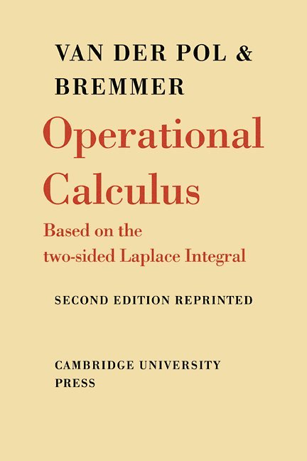 Operational Calculus 1