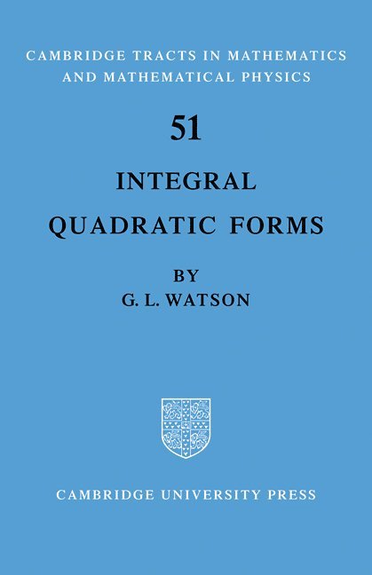 Integral Quadratic Forms 1