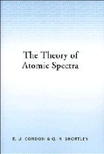 bokomslag The Theory of Atomic Spectra