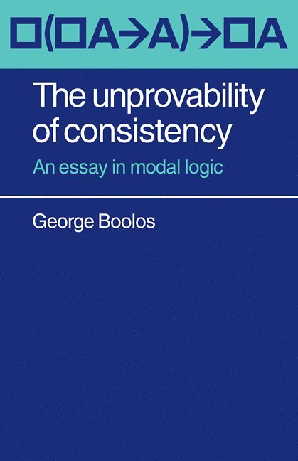 The Unprovability of Consistency 1