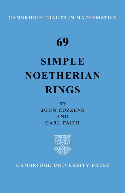 Simple Noetherian Rings 1