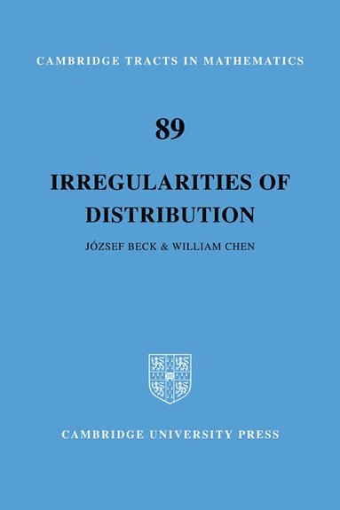 bokomslag Irregularities of Distribution