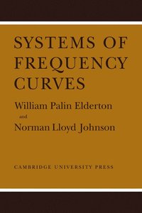 bokomslag Systems of Frequency Curves