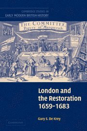 London and the Restoration, 1659-1683 1